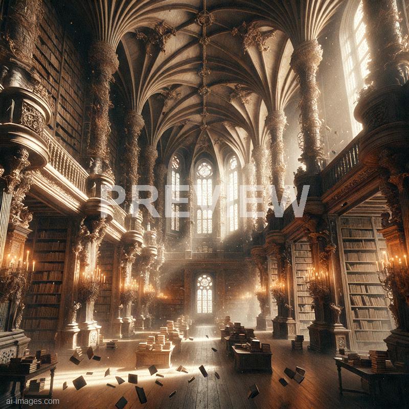 14894 - an-ancient-library-with-floating-books-a-grand-forgot_250705172253_00001